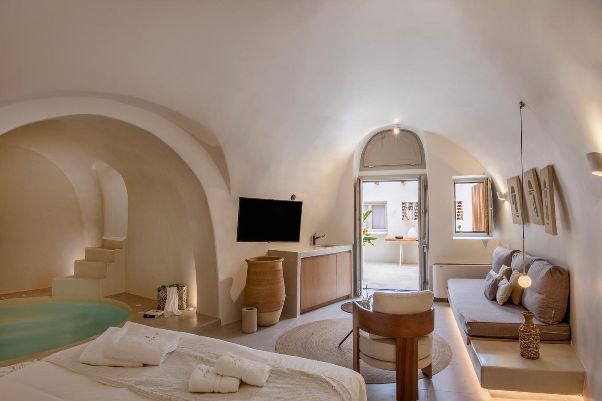 Utopia Villas Santorini Karterados  Bagian luar foto